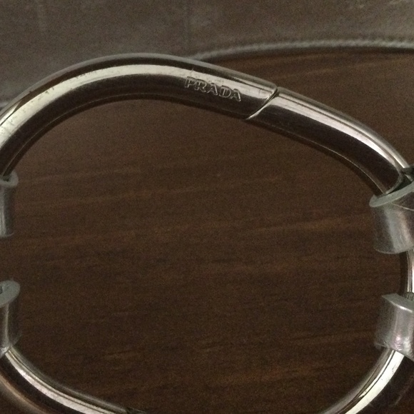 PRADA vintage silver belt main image 6